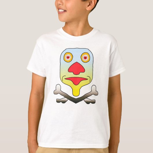 スカルとボーン Tシャツ (正面)