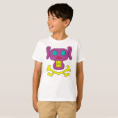 スカルとボーン Tシャツ (正面フル)
