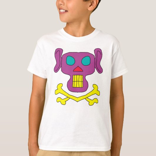 スカルとボーン Tシャツ (正面)