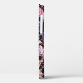 スカルとポリゴンオーナメント。ハロウィン.シームレス Case-Mate iPhoneケース (裏面 / 左)