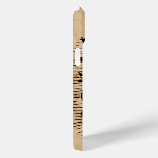 スカルとメモ Case-Mate iPhoneケース (裏面 / 右)