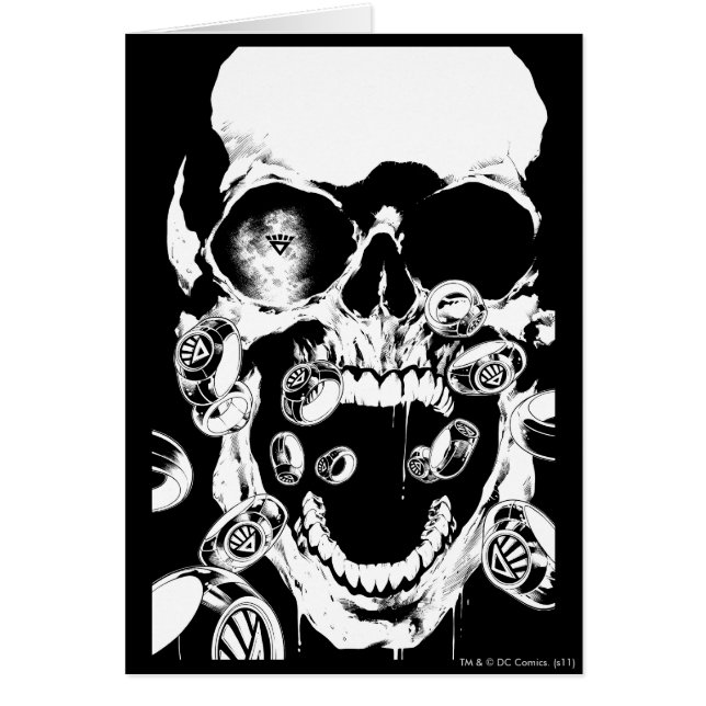 スカルとリングや輪 (正面)