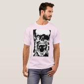 スカルとリングや輪 Tシャツ (正面フル)