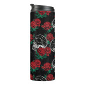 スカルとレッドローズ |ゴシッモダンクグラムグランジ タンブラー (回転右)