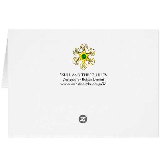 スカルと三リール (裏面横)