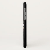 スカルと交差した骨ルビールネッサンス宝石 Case-Mate iPhoneケース (裏面/左)