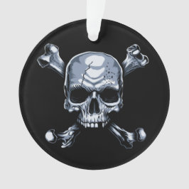 スカルと十字骨 オーナメント