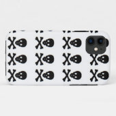 スカルと十字骨 Case-Mate iPhoneケース (裏面(横))