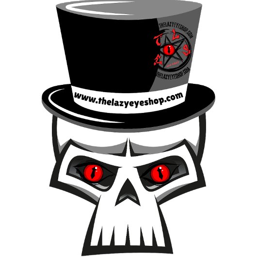 スカルと帽子デザイン Tシャツ