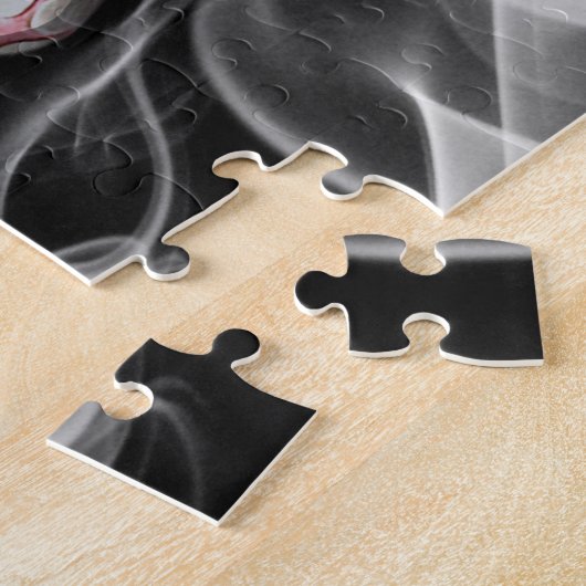 スカルと煙 ジグソーパズル (側面)