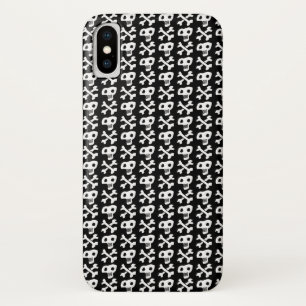 スカルと石骨デザイン iPhone X ケース