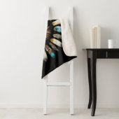 スカルと羽01 シェルパブランケット (インサイチュ)