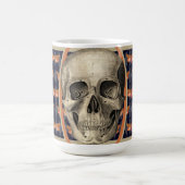 スカルと蝶 コーヒーマグカップ (中央)