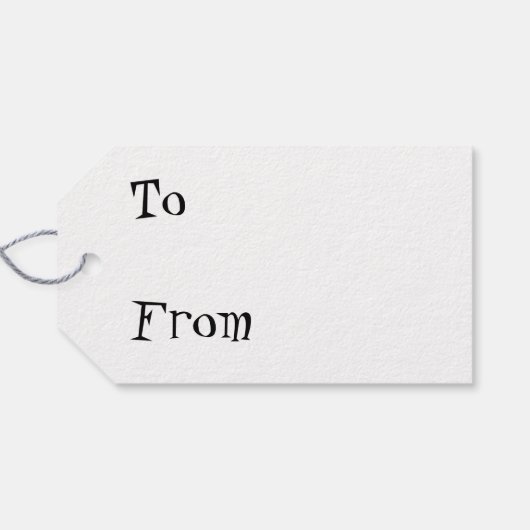 スカルと雪片 ギフトタグ (裏面横)