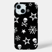 スカルと雪片 Case-Mate iPhoneケース (裏面)