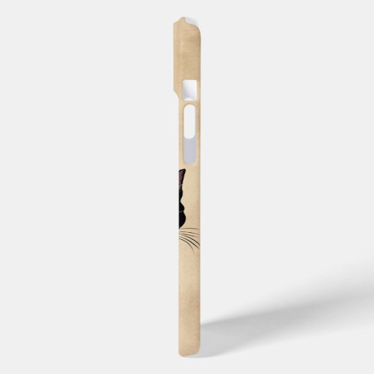 スカルと黒猫 Case-Mate iPhoneケース (裏面 / 左)