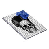 スカルとBlue Hat ノートブック (右側)