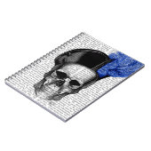 スカルとBlue Hat ノートブック (左側)