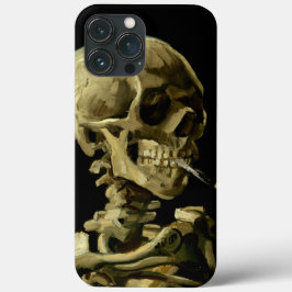 スカルとBurning Scatow by Van ゴッホ iPhone 13 Pro Maxケース