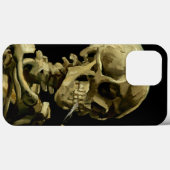 スカルとBurning Scatow by Van ゴッホ Case-Mate iPhoneケース (裏面 (横))