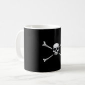 スカルとCrossbones反乱軍 コーヒーマグカップ (正面左)