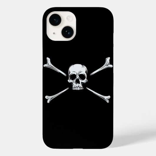 スカルとCrossbones反乱軍 Case-Mate iPhoneケース (裏面)