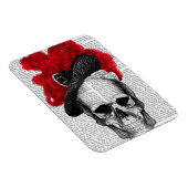 スカルとRed Hat マグネット (右側)