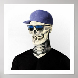 スカルとSwagger ポスター