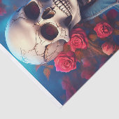 スカルにクールは向き過ぎ、姿勢のデニム骨格 薄葉紙 (詳細)