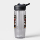 スカルに乗るバイク、ライブに乗る ウォーターボトル (左面)