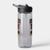 スカルに乗るバイク、ライブに乗る ウォーターボトル (右面)