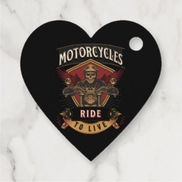 スカルに乗るバイク、ライブに乗る フェイバータグ