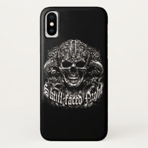 スカルのような夜 iPhone X ケース