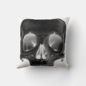 スカルのアメリカ人のMoJoの枕 クッション (裏面)