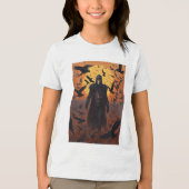 スカルのカラス トライブレンドＴシャツ (正面)