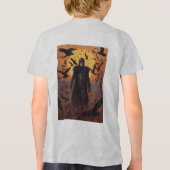 スカルのカラス トライブレンドＴシャツ (裏面)