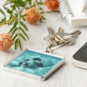 スカルのキーホルダー キーホルダー (側面)