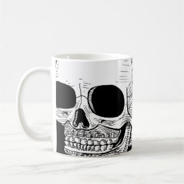 スカルのコーヒー・マグ コーヒーマグカップ