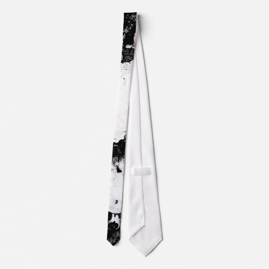 スカルのタイ ネクタイ (裏面)