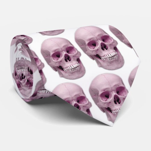 スカルのタイ ネクタイ (ロール)