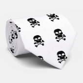 スカルのタイ ネクタイ (ロール)