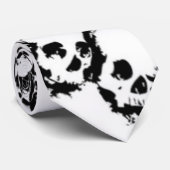 スカルのタイ ネクタイ (ロール)