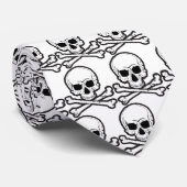 スカルのタイ ネクタイ (ロール)