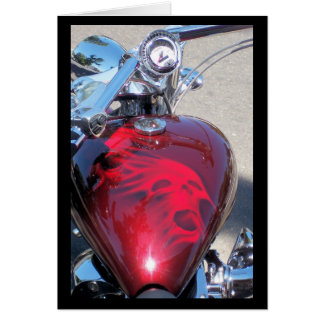 スカルのバイク