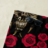 スカルのビーチタオル ビーチタオル (インサイチュ)