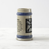 スカルのビールのジョッキの死 ビールジョッキ (中央)