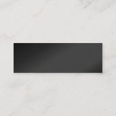 スカルのプロフィールカード スキニー名刺 (裏面)