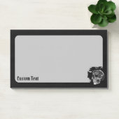 スカルのポストイットノート ポストイット (オフィス)