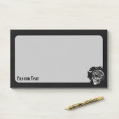 スカルのポストイットノート ポストイット (デスク)