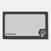 スカルのポストイットノート ポストイット (正面)